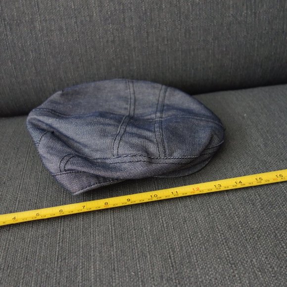 Diesel Pro V HP Cabbie Style Blue Denim Hat Size 11 - Picture 12 of 16